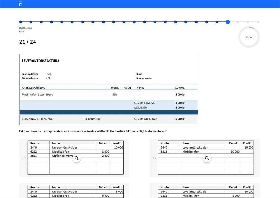 Bild Bookkeeping - Nya plattformen