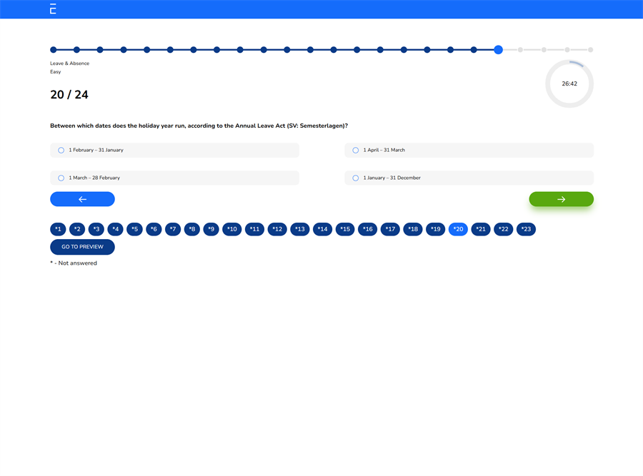Bild Salary Leave & Absence - Nya plattformen (ENG)